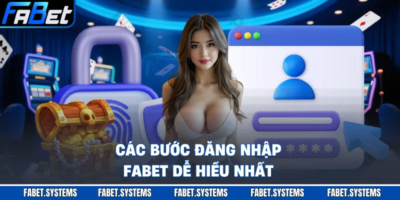 Các bước đăng nhập FABET dễ hiểu nhất