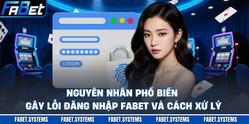 Nguyên nhân phổ biến gây lỗi đăng nhập FABET và cách xử lý